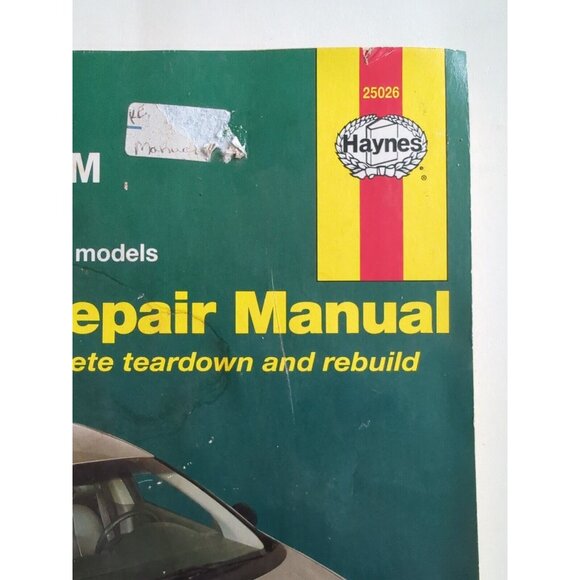 Haynes Repair Manual 25026 For Chrysler 300M, Concorde, Intrepid, & LHS - Picture 2 of 7